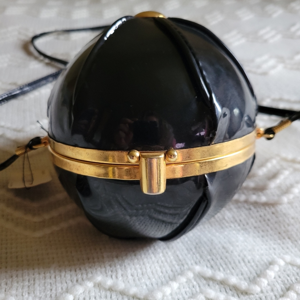 Vintage Never Used Comeco Sphere Purse Clutch Bag With Strap